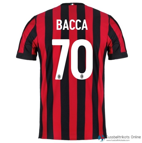 AC Milan Trikot Heim Bacca 2017-18 Fussballtrikots Günstig